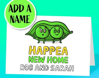 Personalized New Home Card | Congratulations | Housewarming Gift | Funny First Home | Homeowner | Beginnings | Apartment
