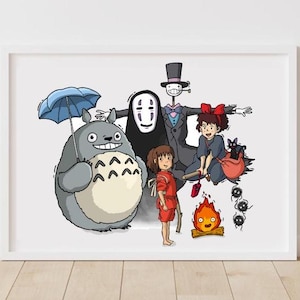 ghibli print