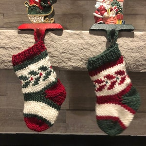 Mini Hand Knit Stockings