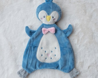 Penguin comforter ITH embroidery file