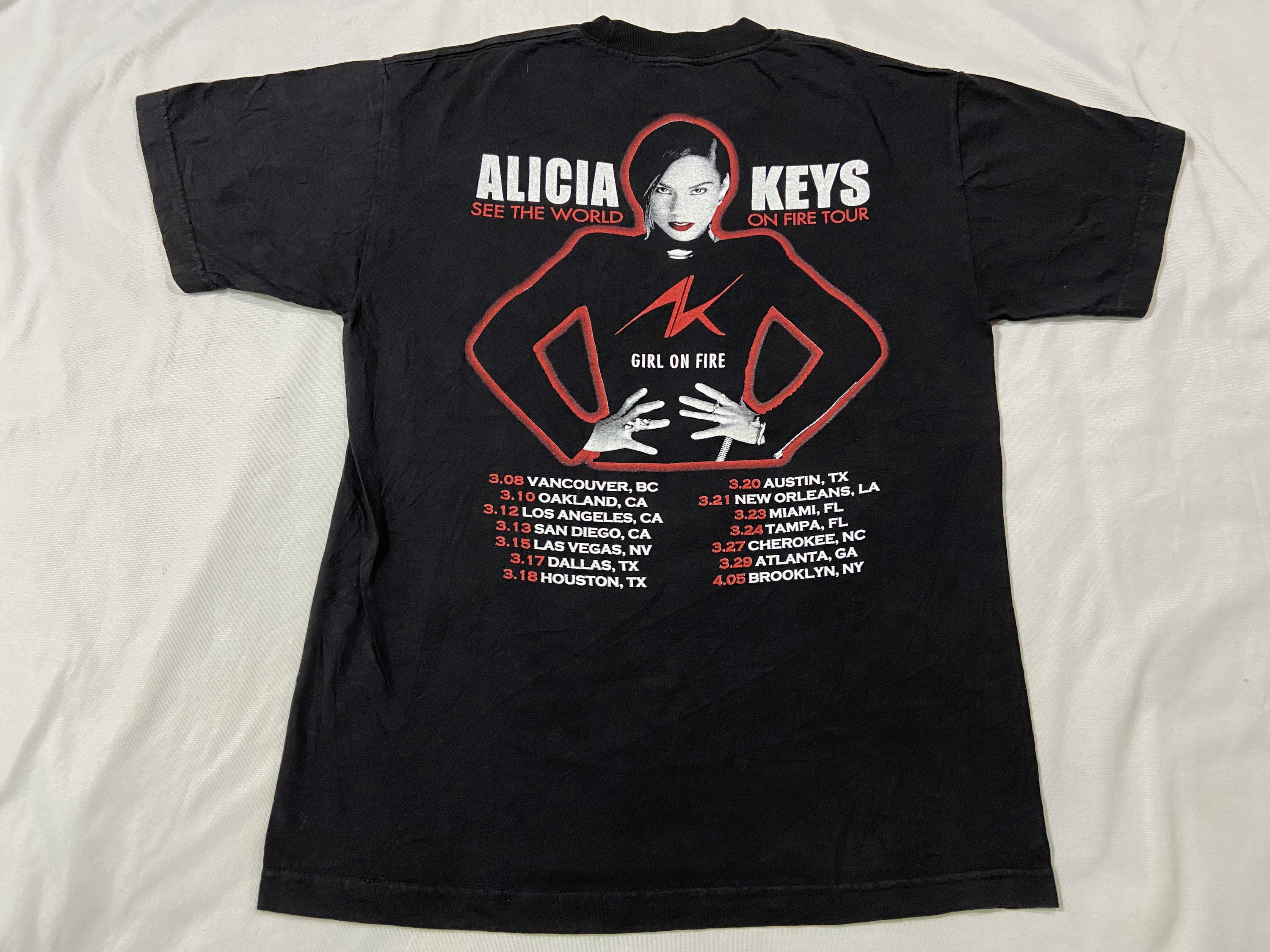 Vintage Alicia Keys TShirt Etsy