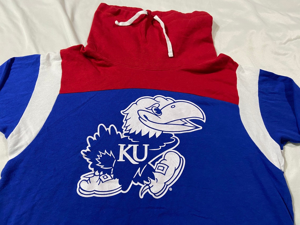 Vintage Kansas Jayhawks Men Basketball Sweatshirt | Etsy