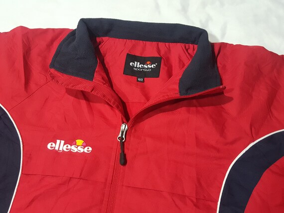 Vintage Ellesse jacket red 90s | Etsy