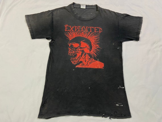 Vintage The Exploited T-Shirt Punk Condition