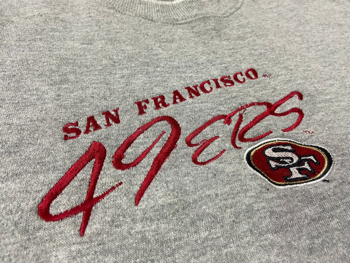 Vintage San Francisco 49ERS Sweatshirt NFL | Etsy
