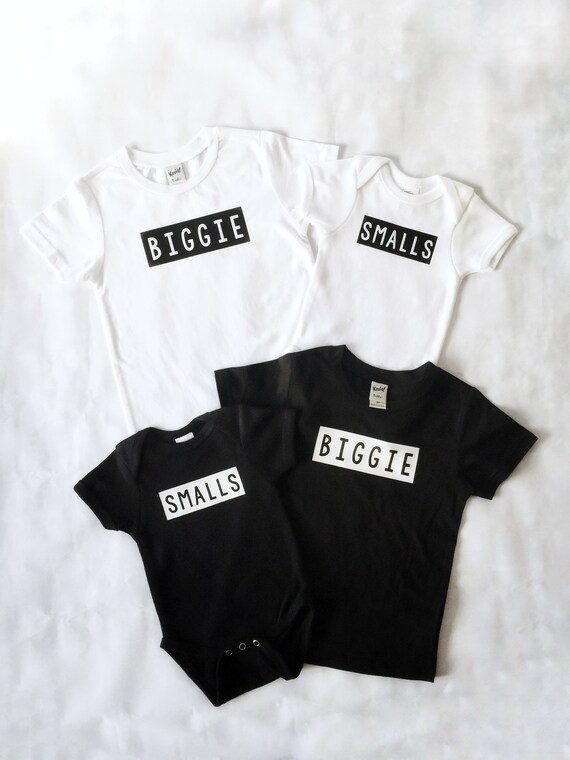 biggie smalls shirt and onesie