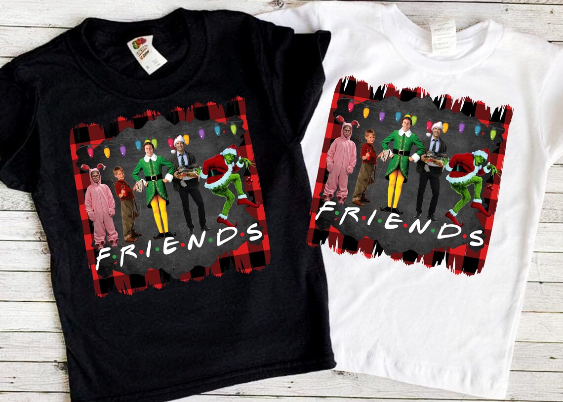 Friends Christmas Shirts 
