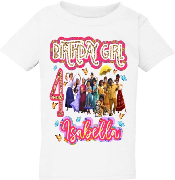 Encanto Birthday Party Shirt Girls 