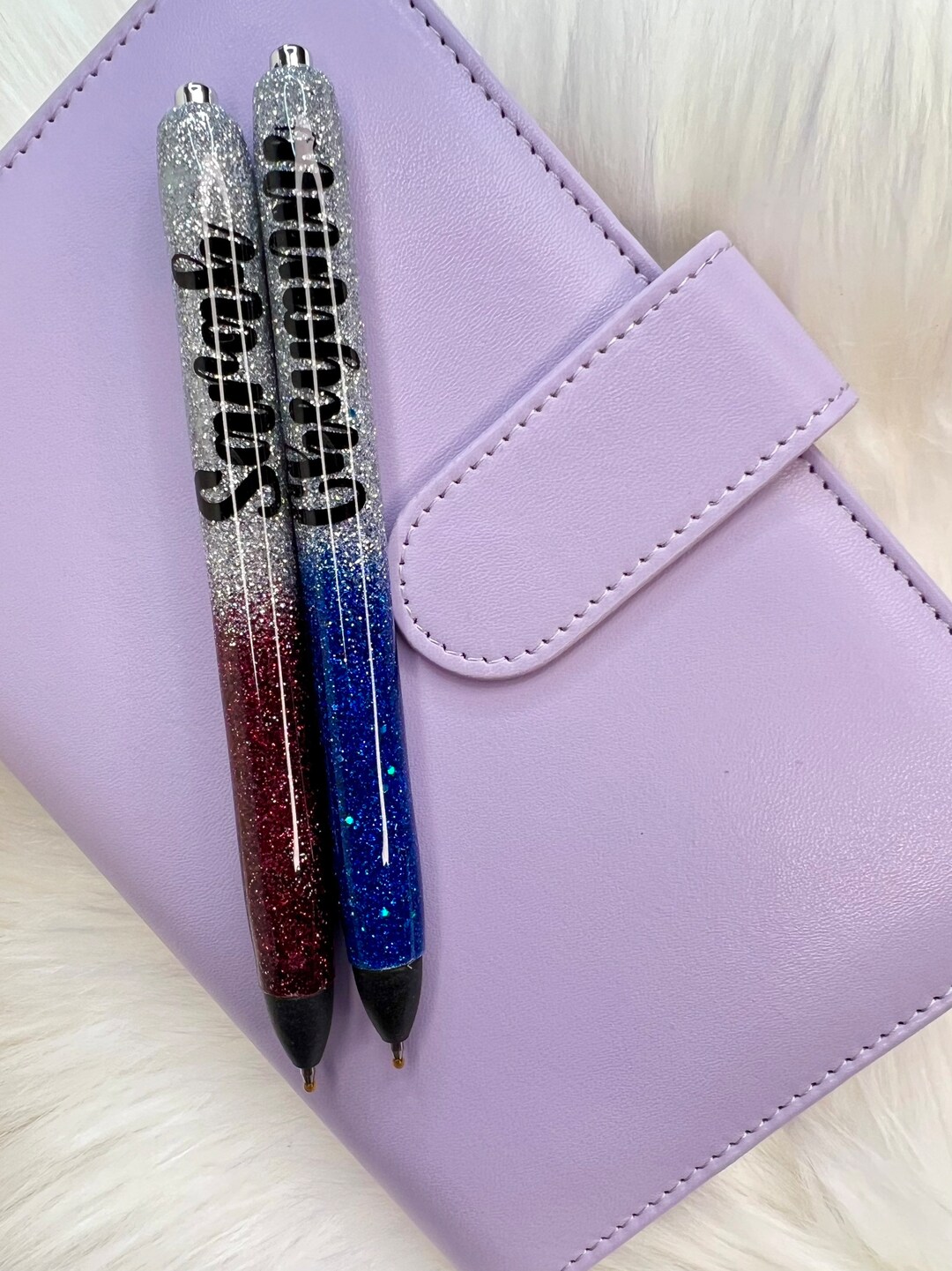 Personalized Glitter Pen, Cute Glitter Pen, Epoxy Pen, Inkjoy Gel Pen