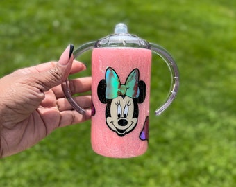 Personalized Kids Sippy Trainer Cup With Handles