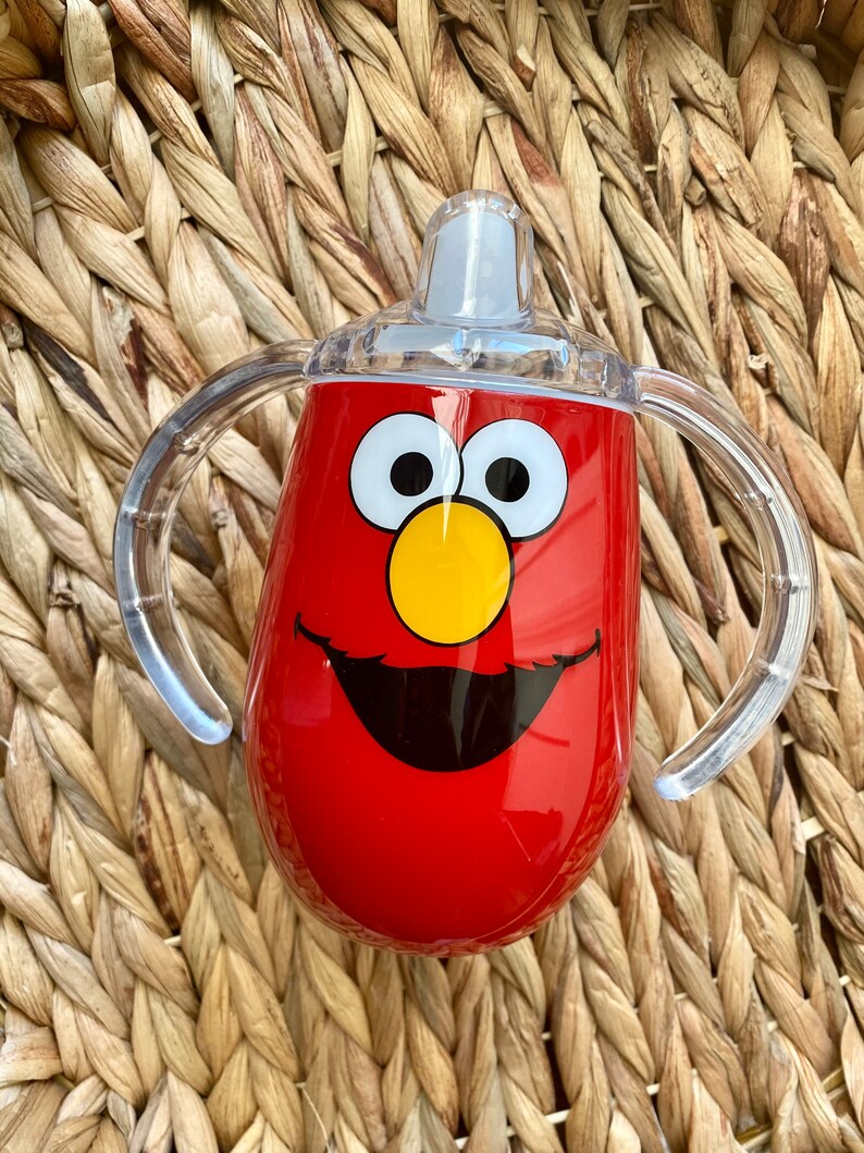 Personalized Kids Sippy Trainer Cup With Handles
