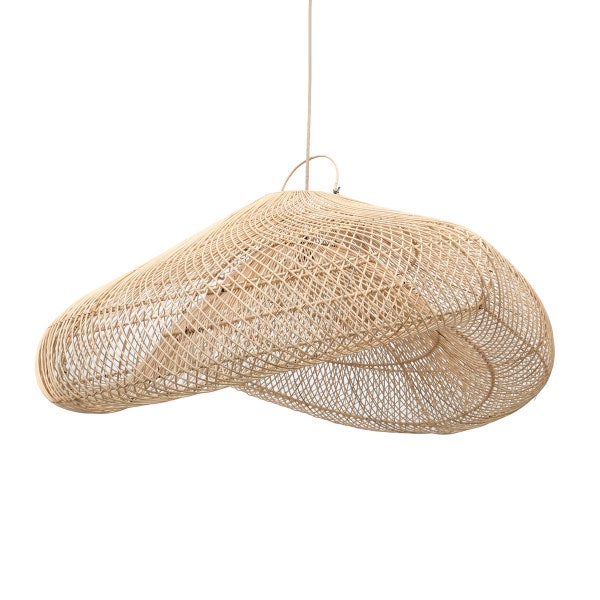 Rattan pendant light - Natural