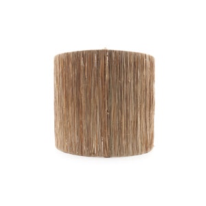 Suspension abat-jour en raphia - Naturel