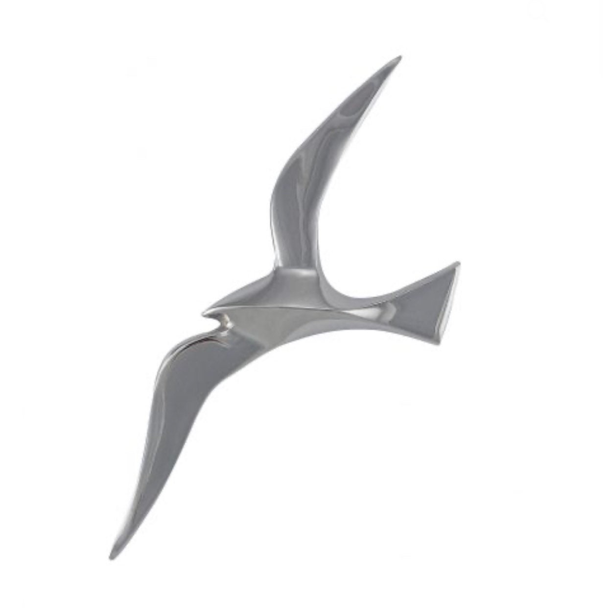 Décoration Murale, Trio de Mouettes Argentées