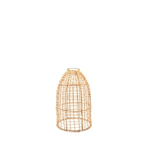 Suspension en rotin Naturel S - 25x25xH40 cm