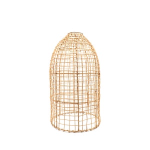 Suspension en rotin Naturel L - 35x35xH60 cm