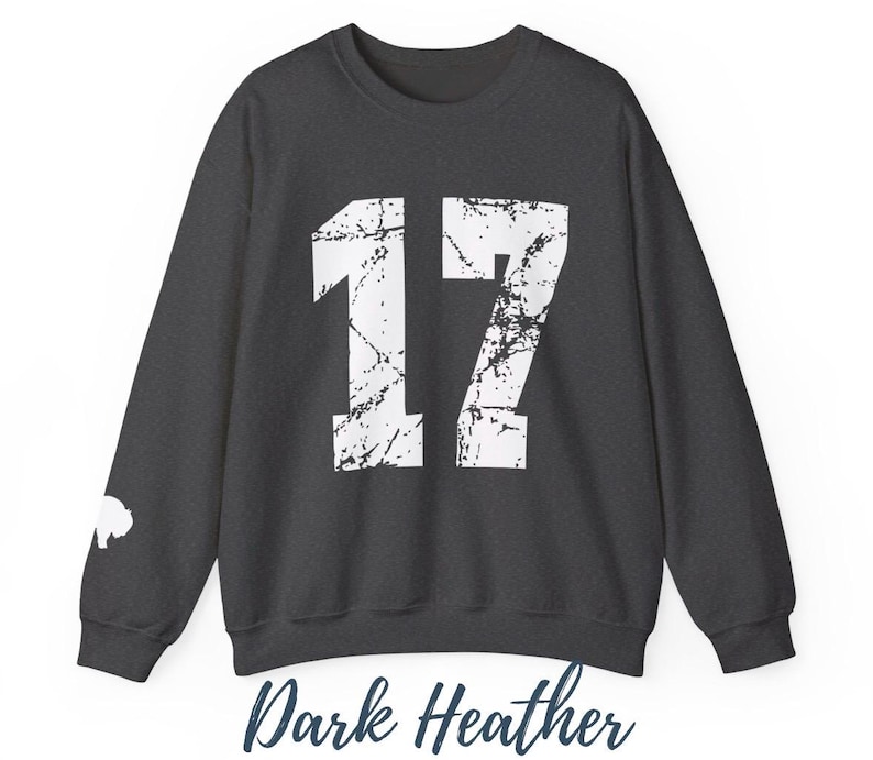 Buffalo Football Josh Sweatshirt, Gift for Buffalo Fan, Lets Go Buffalo shirt, Josh MVP Buffalo Crewneck Shirt Dark Heather