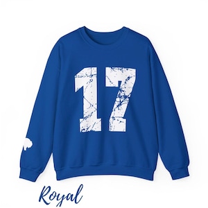 Buffalo Football Josh Sweatshirt, Gift for Buffalo Fan, Lets Go Buffalo shirt, Josh MVP Buffalo Crewneck Shirt Royal
