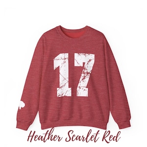 Buffalo Football Josh Sweatshirt, Gift for Buffalo Fan, Lets Go Buffalo shirt, Josh MVP Buffalo Crewneck Shirt Heather Scarlet Red