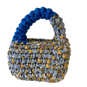 Crochet Garfield handbag