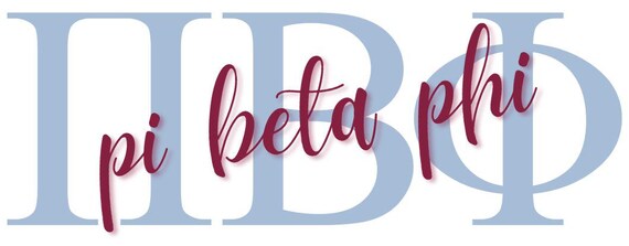 Pi Beta Phi Letters Copy Paste