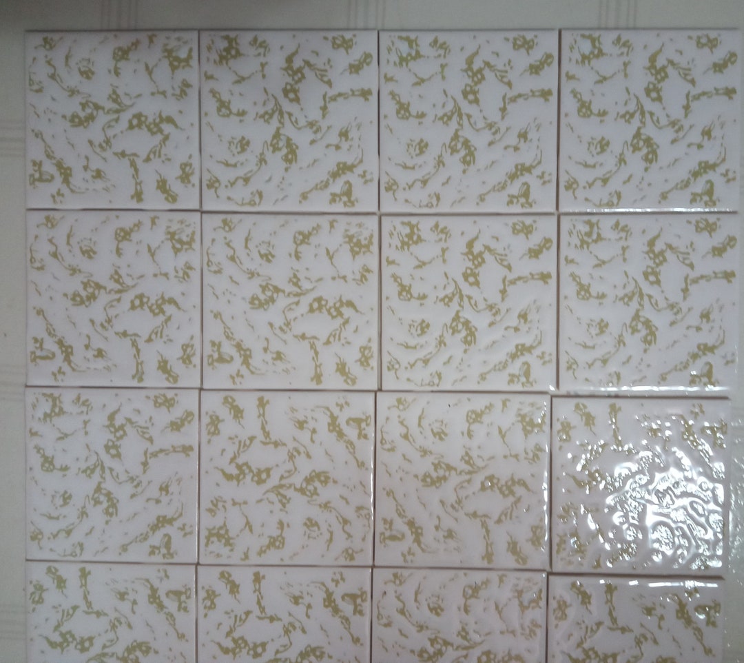 Cristal Ceramic Glazed Tile Fix a Tile. Box of 35 Etsy