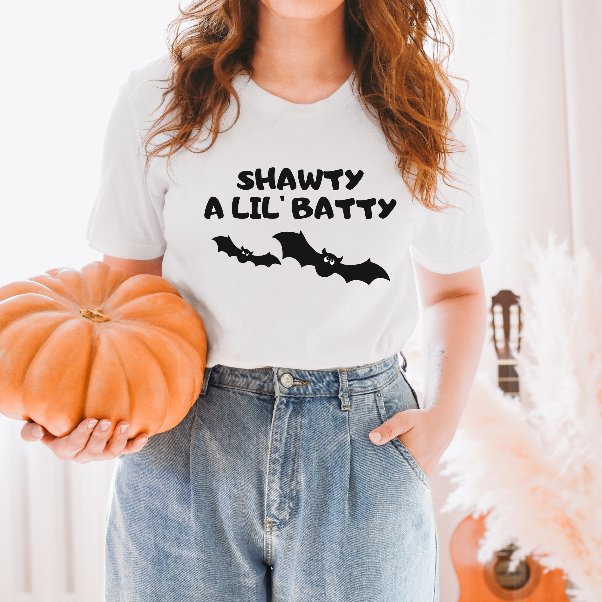 Halloween shawty a lil Batte she my lil Boo thang shirt, hoodie, sweater,  long sleeve and tank top