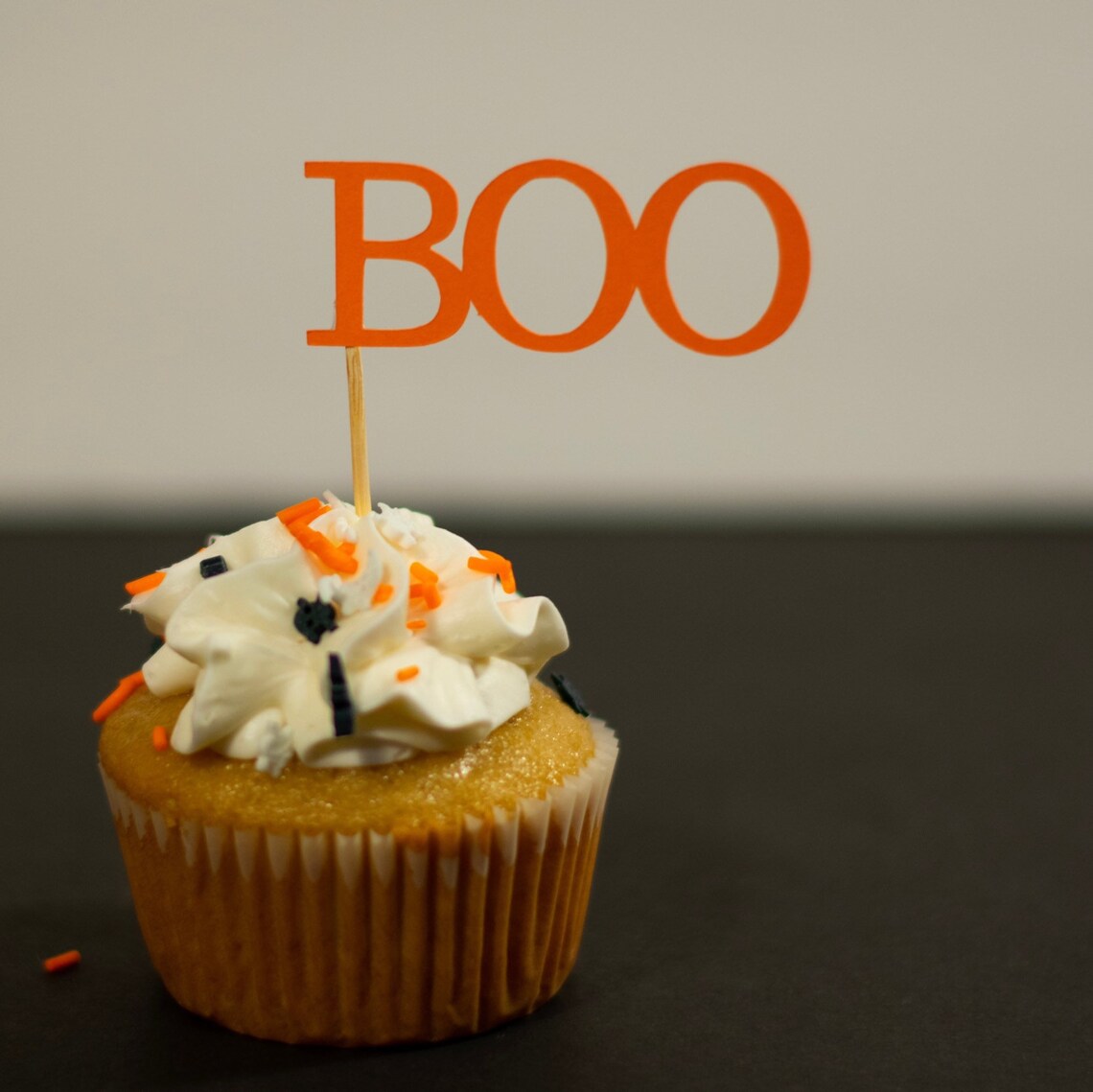 Halloween Cupcake Toppers Halloween Party Decor Halloween Etsy