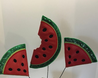 Watermelon Slices wreath attachment Picks