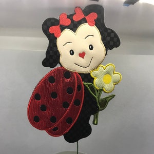 Lady Jo, Ladybug, Ladybug pick, Red and Black Ladybug, Bug, Insect.
