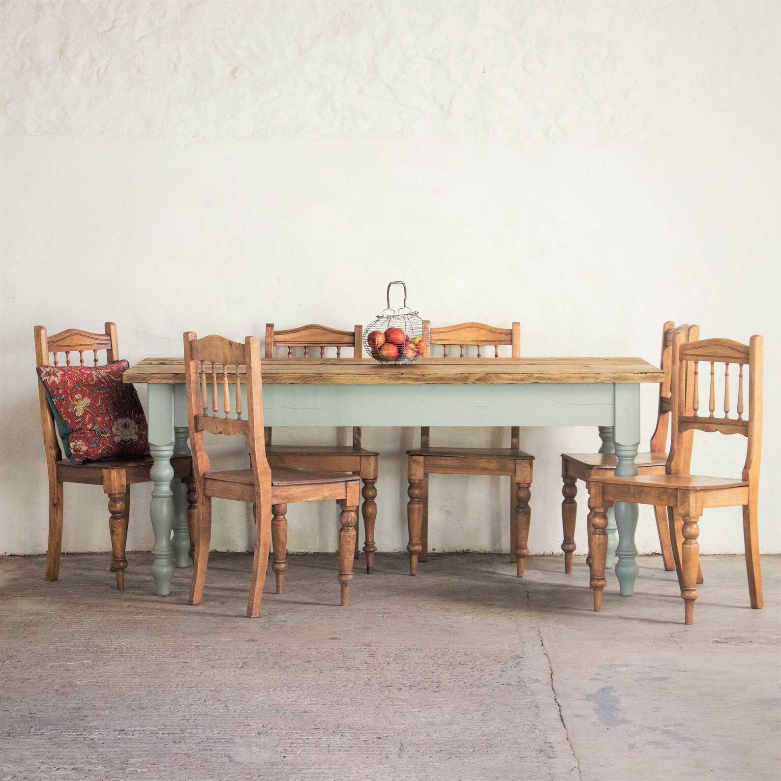 Reclaimed Farmhouse Dining Table Rustic Kitchen Table Etsy UK