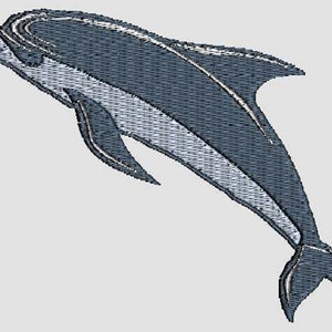Dolphin Machine Embroidery Design