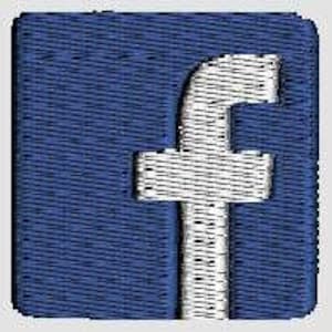 Set of app logo machine embroidery designs