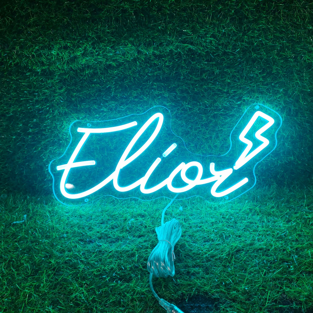 Custom Led Sign Kids Room Decor Custom Made Neon Signs Etsy