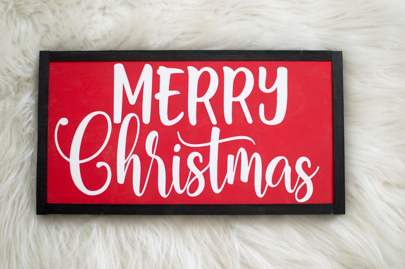 Reversible holiday sign image 1