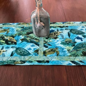 Sea Turtle Table Runner