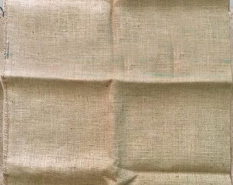 Saco de café de yute / Cafés Do Brasil / 70 x 100 cm / Almacenamiento de café de arpillera / Arte DIY