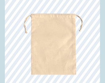 Cotton Double drawstring bags - Qty 500 bags - Size : 2x3 inches