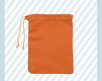 Bolsas de cordón de muselina de 8" x 10", biodegradables y reutilizables de primera calidad, disponibles en (paquete de 10, 25, 50, 100, 200)
