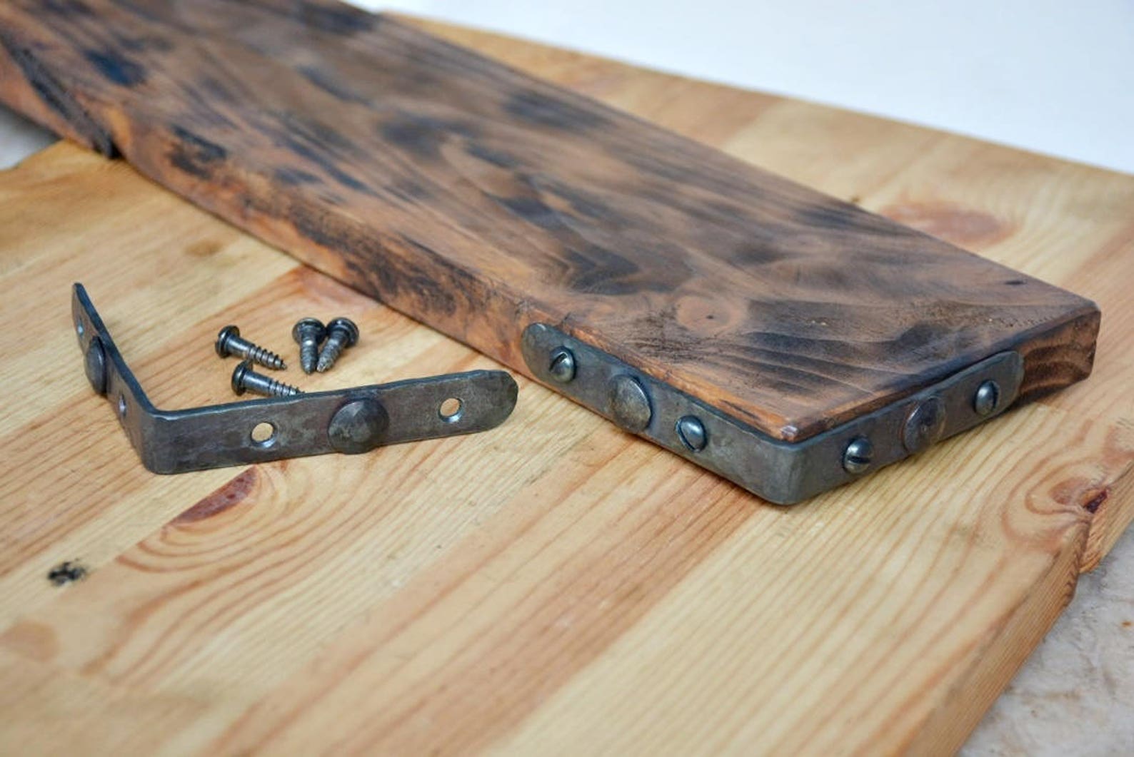 Set 4 Corner Protector Cast Iron Rustic Decorative Corner Etsy