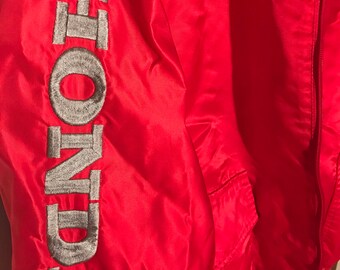 Vintage Honda motorcycle jacket