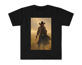Unisex Softstyle T-Shirt - Cowboy