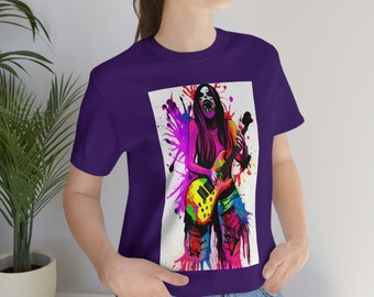Unisex Jersey Short Sleeve Tee - Zombie Guitar