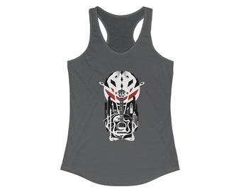 Women's Ideal Racerback Tank - Guitar Print