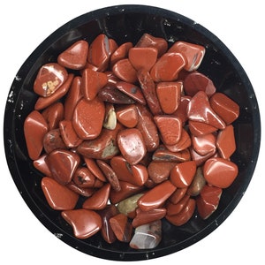 Red Jasper Mini Crystal Chips - Size 2  | Red Jasper Chips | Gemstone Chips | Orgonite Supplies | US Seller - Ships from the US