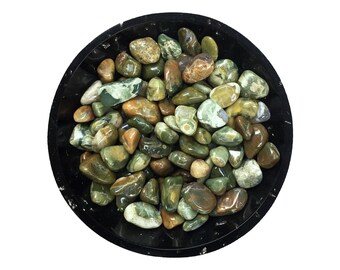 Rhyolite Mini Crystal Chips - Size 2 | Rhyolite Chips | Gemstone Chips | Orgonite Supplies | US Seller - Ships from the US