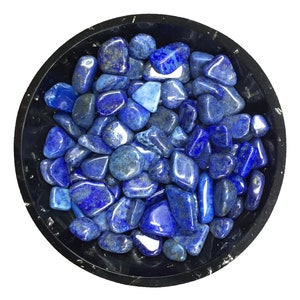 Lapis Lazuli Mini Crystal Chips - Size 2  | Lapis Lazuli Chips | Gemstone Chips | Orgonite Supplies | US Seller - Ships from the US