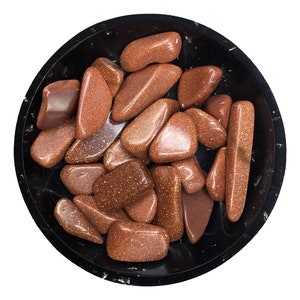 Goldstone Crystal Chips - Various Sizes | Goldstone Chips | Crystals for Grids | Gemstone Chips | US Seller - Ships from the US