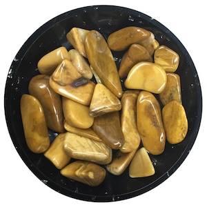 Gelber Jaspis Kristallsplitter - Größe XS | Extra kleine Gelbe Jaspis Chips | Gitter-Kristalle | Edelstein Chips | US Verkäufer - Schiffe aus den USA