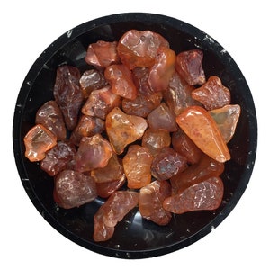 Carnelian Crystal Chips - Size XS | Carnelian Chips | Crystals for Grids | Gemstone Chips | US Seller - Ships from the US